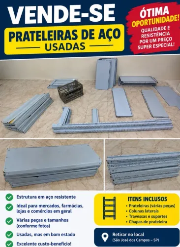 Prateleiras de aço/Gôndolas de encaixe