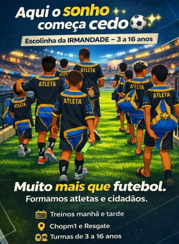 Escolinha de futebol no cabula