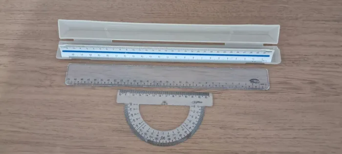 Conjunto de 3 Réguas (Usadas)