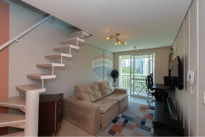 Venda Cobertura, Vila Andrade, 56m2, 1 dormitório, 1 banheiro e espaço gourmet e depósito 