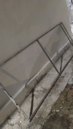 Placa de ferro para banner 