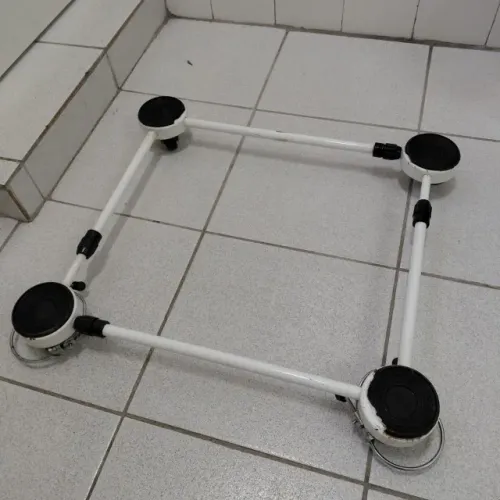 SUPORTE PARA FOGÃO MAQUINA DE LAVAR OU GELADEIRA DE AÇO DE CARBONO
