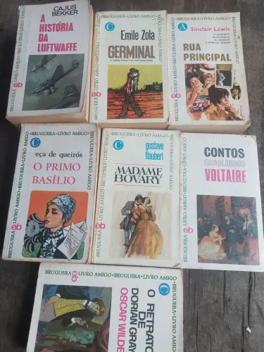 7 livros da Bruguera livro amigo