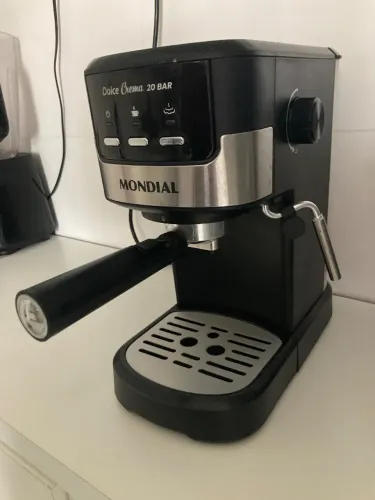 Máquina café expresso, Mondial Dolce Crema 20 Bar - seminova com caixa, só 1 ano de uso