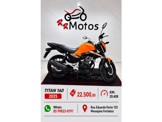 Honda Cg 160 titan abs 2025