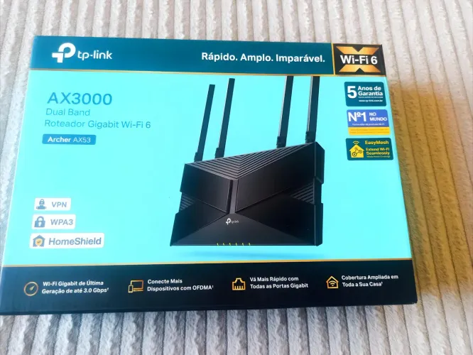 TP-Link Archer AX53 Wi-Fi 6 ? Novo na Caixa ? R$ 200