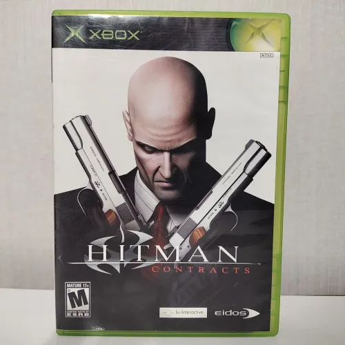 Jogo Hitman Contracts Xbox Clássico Original Americano Completo CIB Mídia Física Classic
