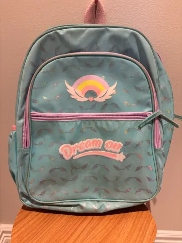 Mochila Puket cor verde água 