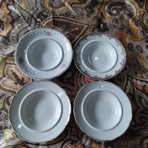 Base de manteigas porcelana antiga