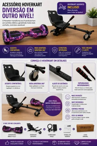 Hoverboard Kart