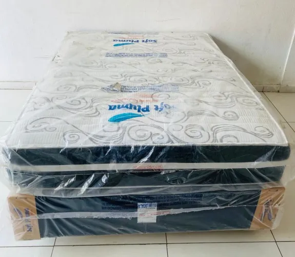 CAMA BOX CASAL (COLCHÃO+ BASE) ENTREGA IMEDIATA
