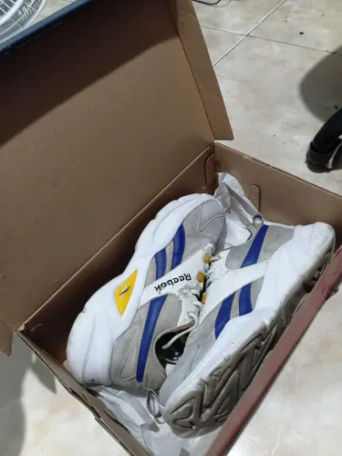 Tênis Reebok Royal EC Ride 4 Amarelo/Roxo
