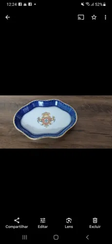 Travessa em Porcelana Portuguesa