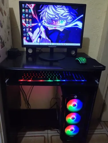 PC GAMER COMPLETO BARATO I5-4590 16GB DE RAM SSD 256GB HD 500GB PLACA DE VIDEO RX 550 8gB