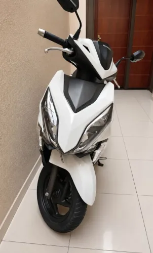 Honda Elite 125 2021 Branca - Excelente Estado, Baixa KM