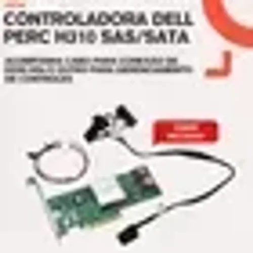 Placa Controladora Sata Sas Pci-e Perc H310 Dell 0hv52w Cabo (Recondicionado)