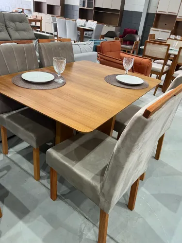 Mesa Laminada 1,20 com 4 Cadeiras NOVA