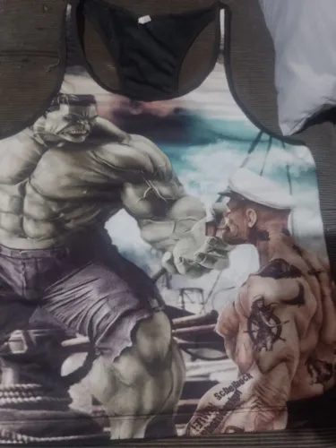 Regata fitness masculina P