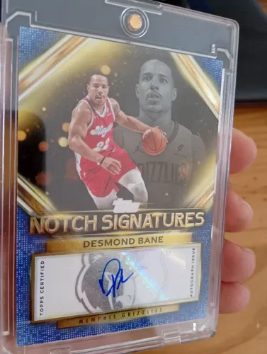 Card NBA Topps 2025/26 Autografado - Desmond Bane