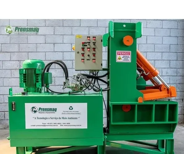 Tesoura Hidráulica de Corte Presmaq para 45 T, Para Metal e Alumínio. Funcionando Perfeita