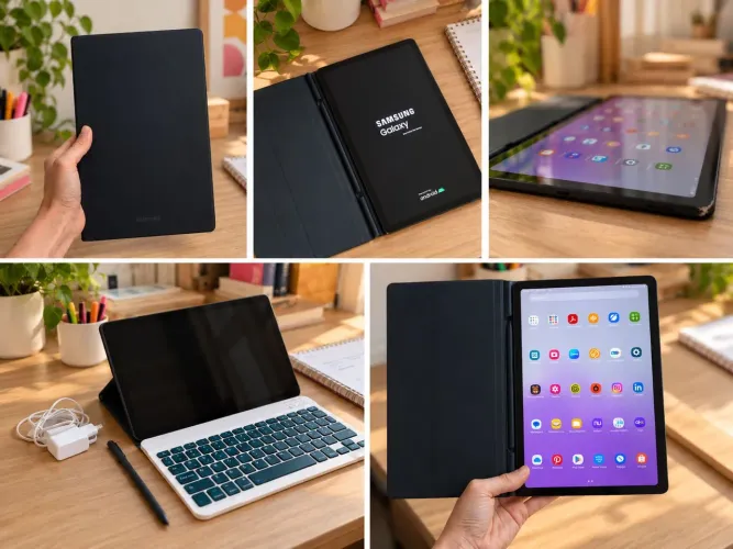 Tablet Samsung Galaxy Tab S6 Lite 128GB + S Pen + Teclado