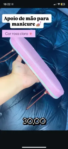 Apoio para manicure