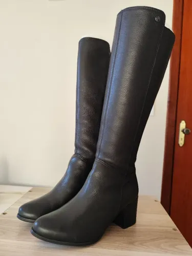 Bota de couro cano alto Bottero - 35
