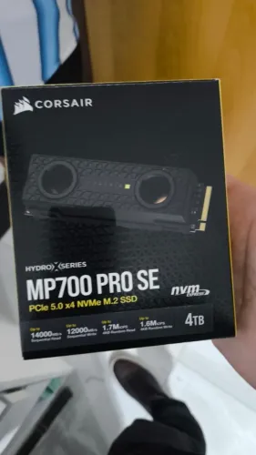 SSD M.2 Corsair MP700 Pro Se Hydro X 4TB Nvme PCI-Exp Gen 5