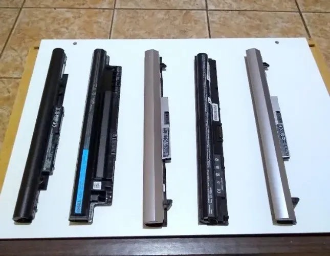 Kit com 5 Baterias Originais para Notebook Dell e HP - Ótima Oportunidade