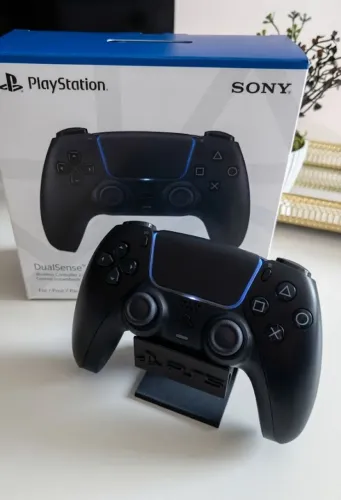 Controle PS5 Black com Caixa - Pouco Usado