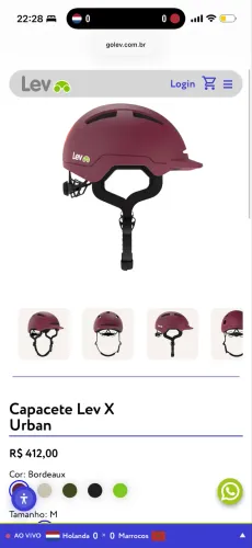 Capacete Lev X Urban