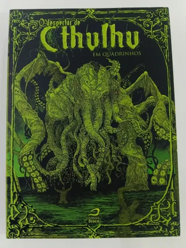 O despertar de Cthulhu em quadrinhos.
