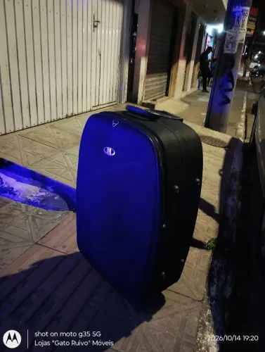 Mala de viajem grande perfeita com rodinhas