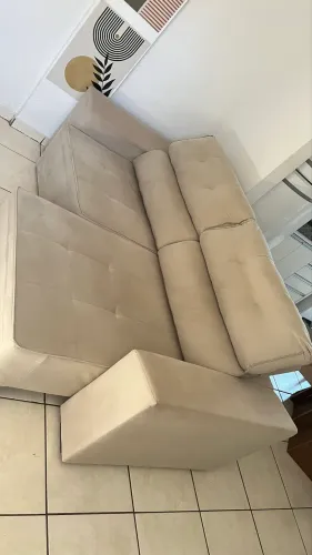 SOFÁ 4 LUGARES RETRÁTIL RECLINÁVEL