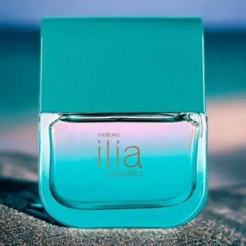 frasco VAZIO Perfume ilia completa natura Deo Parfum Feminino 50ml