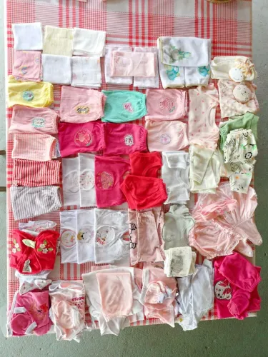 Enxoval bebê menina + Bolsa maternidade