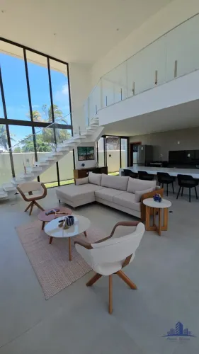 GUARAJUBA MANSÃO MOBILIADO PRONTO PRA MORAR - Luxuosa Casa em Condomínio à Beira-Mar em Ca