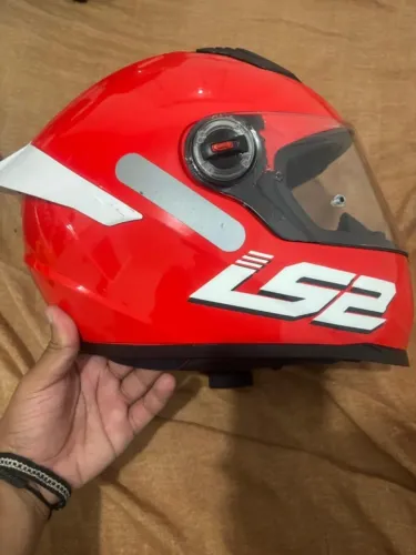 Capacete LS2 - Classic S Monocolor Bright Vermelho