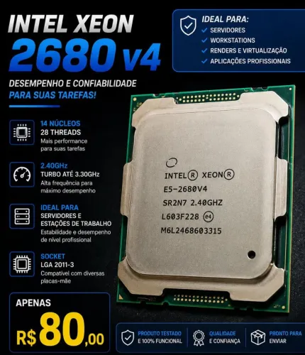 Processador de pc novo em perfeito estado