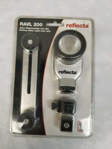 iluminador de video reflecta ravl 200 led