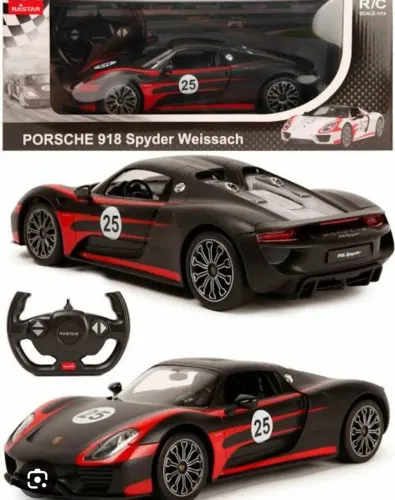 Rastar 1/14 Porsche 918 Spyder Weissach controle remoto