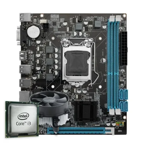 Kit Upgrade, Intel Core i3-4130, H81 DDR3, Cooler