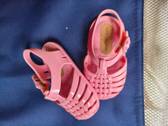 Sandália My First Mini Melissa Possession Bebê Rosa