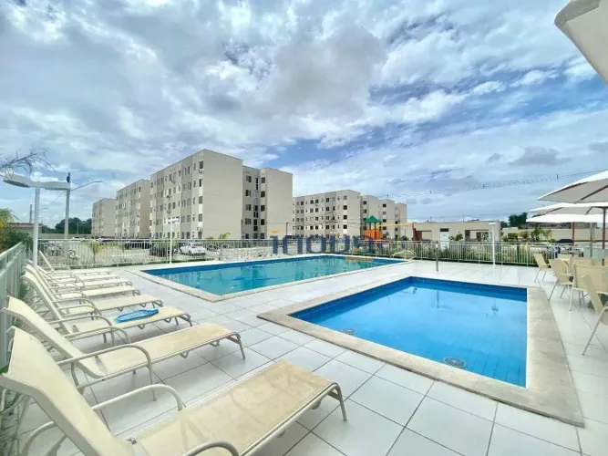 Apartamento com 2 dormitórios para alugar, 44 m² por R$ 1.322,00/mês - Parque Dois Irmãos