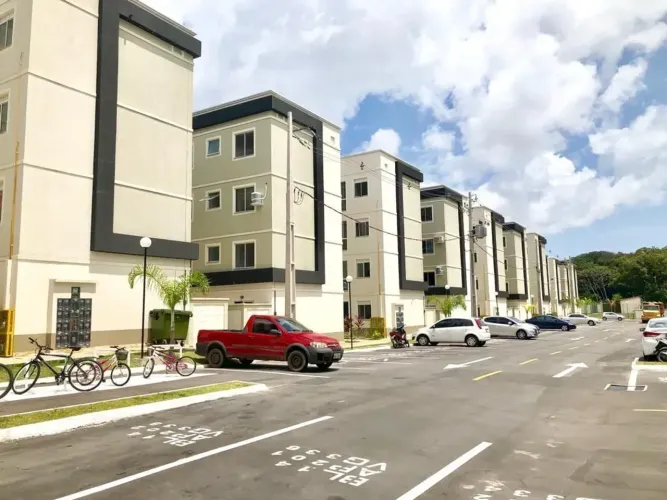 Apartamento para Alugar no Vinhais com Quintal (Giardino) | 2 Quartos | Térreo | Dunas do 