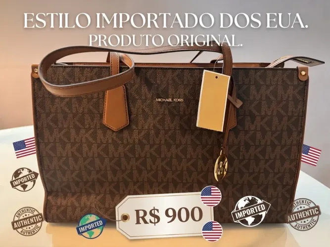 Bolsa grande estilo pasta Michael kors
