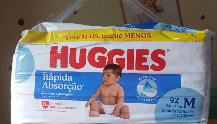 Fralda Huggies M92