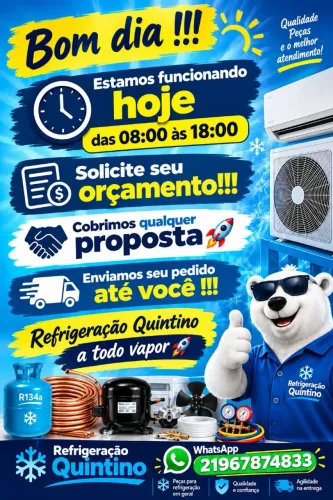 Peças para Refrigeração em geral