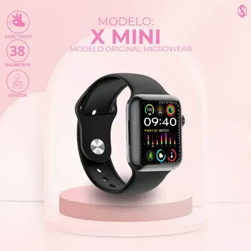 Smartwatch Feminino X Mini Série 10 AMOLED 38mm ? Lançamento 2026 ? Frete Grátis DF