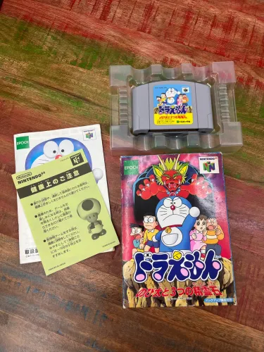 Jogo Doraemon Nobita 3 para Nintendo 64 Original CIB